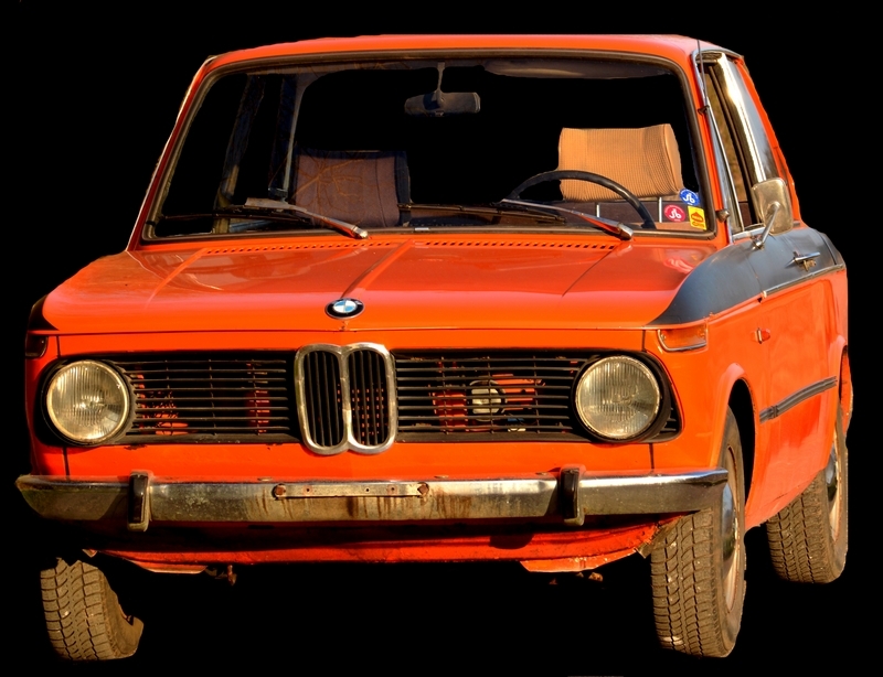 BMW 2002 orange